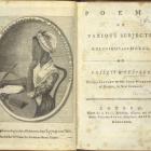 Frontispiece to Phillis Wheatley's Poems on Various Subjects...